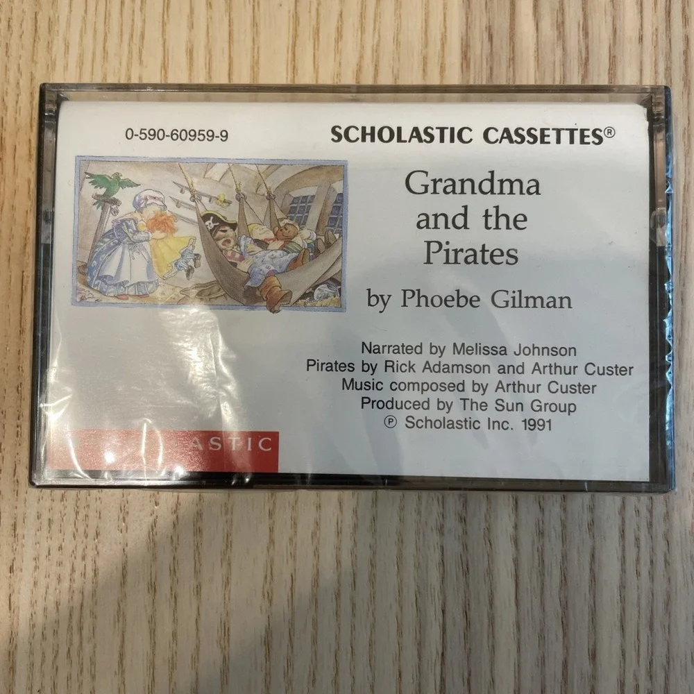 Scholastic Cassette Grandma And The Pirates By Phoebe Gilman